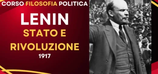 Corso filosofia politica - Lenin Stato e rivoluzione