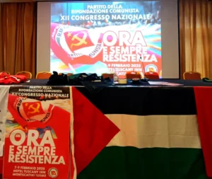 Tavolo XII COngresso Rifondazioe Comunista